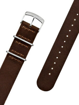 Brown leather strap Morellato Nato In Pelle 4499600.032 L