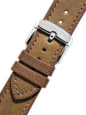 Brown leather strap Morellato Pisano 5046B71.073 M