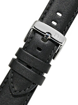 Black leather strap Morellato Croquet 5123C03.019 M