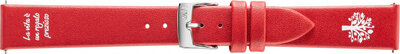 Leather strap Morellato Emotion S 5331C47.801, Red, eco-leather, Quick Release