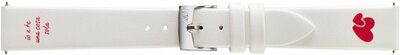 Leather strap Morellato Emotion S 5331C47.802, White, eco-leather, Quick Release