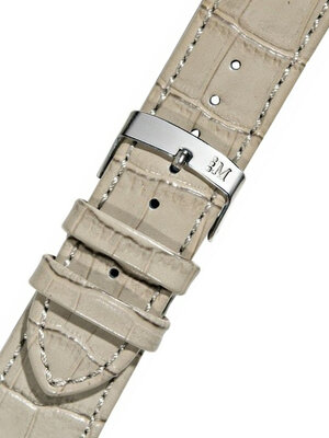 Grey leather strap Morellato Juke 4934A95.029 M