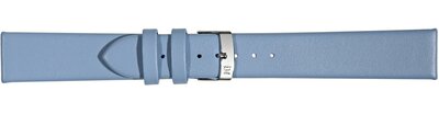 Leather strap Morellato Micra Evoque EC 5200875.066 S, Blue, Quick Release