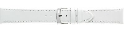 Leather strap Morellato Sprint EC 5202875.017 M, white, Quick Release
