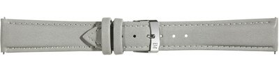 Leather strap Morellato Trend 5050C47.093 S, Grey, recycled material, Quick Release