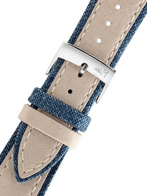 Blue beige strap Morellato Vecellio 5332C38.026 M (textil, leather)