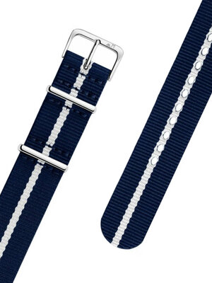 Blue white textile strap Morellato Band 3972A74.810 M