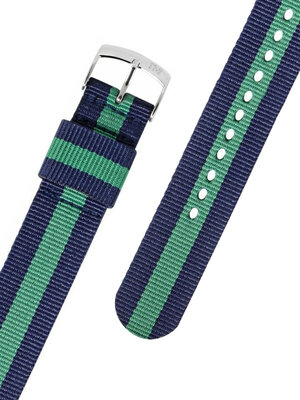 Blue green textile strap Morellato Evolution 4737A74.870 L