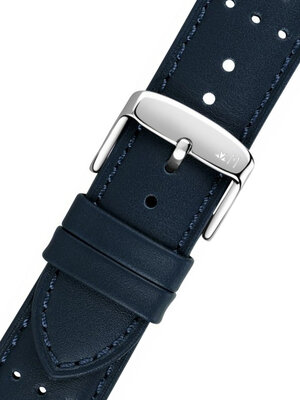 Blue leather strap Morellato Aikido 5483237.064 M