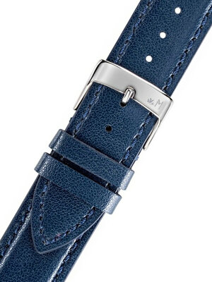 Blue leather strap Morellato Naxos 5391D15.062 M