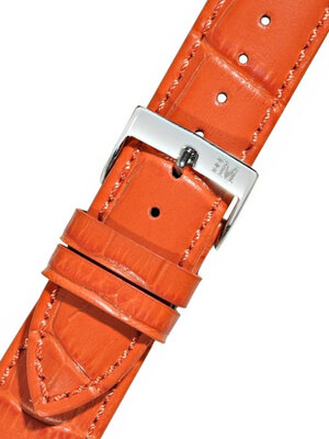 Orange leather strap Morellato Bolle 2269480.085 M