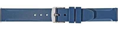 Rubber strap Morellato Lugano Rubber 5183556.061 M, blue, Quick Release