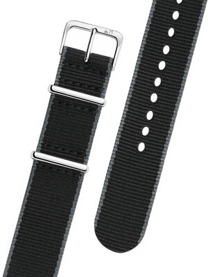 Grey black textile strap Morellato Band 3972A74.806 M