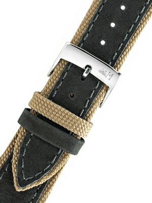 Grey brown strap Morellato Vecellio 5332C38.090 M (textil, leather)