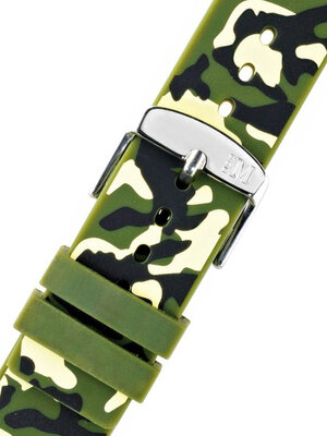 Multicoloured silicone strap Morellato Camouflage M 4511187.070