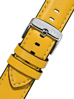 Yellow leather strap Morellato Croquet M 5123C03.097