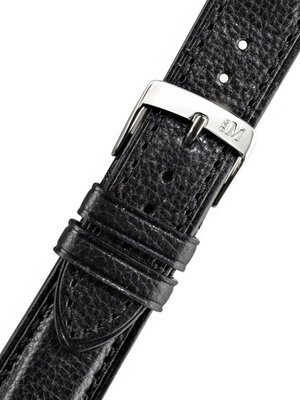 Black leather strap Morellato Canova M 4684B73.019