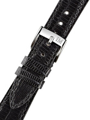 Black leather strap Morellato Classic Cucito 2213041.019 M