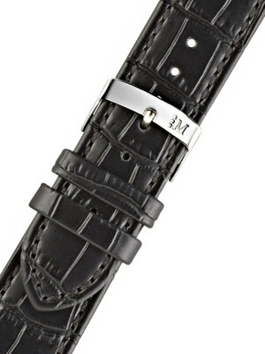 Black leather strap Morellato Juke 4934A95.019 M