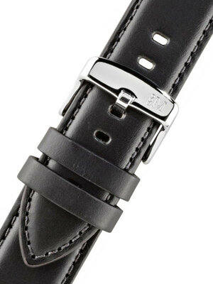 Black leather strap Morellato Street M 4802B88.019