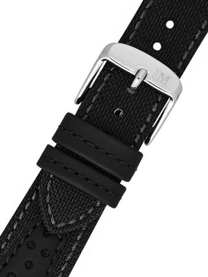 Black strap Morellato Volley M 4747110.019 (plastic/rubber, eco-leather, textil)