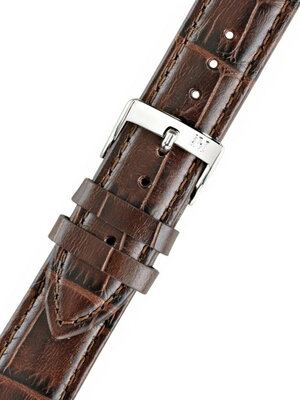 Brown leather strap Morellato Bolle 2269480.032 M