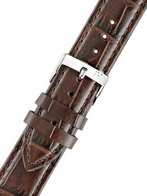 Brown leather strap Morellato Bolle 2269480.032 With