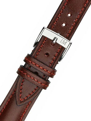 Brown leather strap Morellato Donatello 0895403.082 M