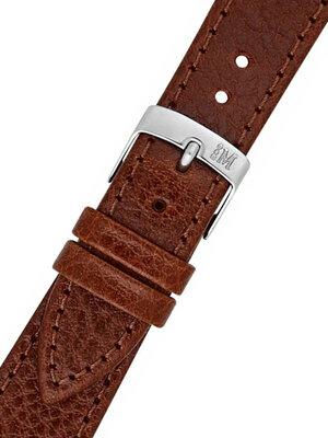 Brown leather strap Morellato Dublino 0753333.037 With