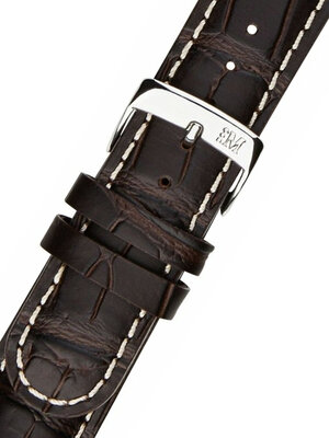 Brown leather strap Morellato Guttuso 3882A59.030 M