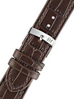 Brown leather strap Morellato Juke 4934A95.032 M