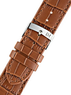 Brown leather strap Morellato Juke 4934A95.041 M