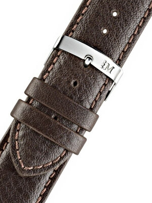 Brown leather strap Morellato Panamera 4938C22.032 M
