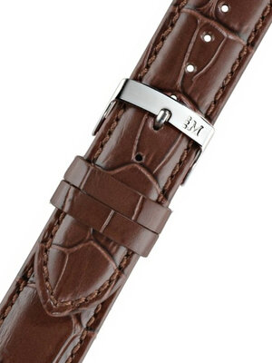 Brown leather strap Morellato Samba 2704656.032 M