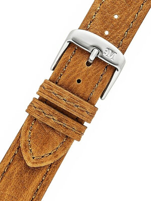Brown leather strap Morellato Tintoretto 3221767.037 M