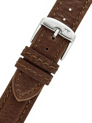 Brown leather strap Morellato Tintoretto 3221767.040 M