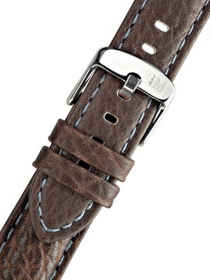 Brown strap Morellato Racing 4206B07.032 M (textil, leather)