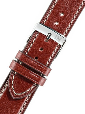 Brown leather strap Morellato Gaudi 4810947.041 M
