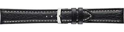 Leather strap Morellato Kuga 3689A38.019 M, black