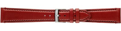 Leather strap Morellato Ligabue 3495006.182 M, red