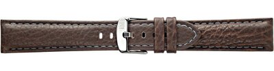 Leather strap Morellato Racing 4206B07.032 M, Brown