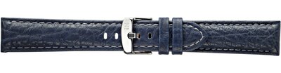 Leather strap Morellato Racing 4206B07.062 M, Blue
