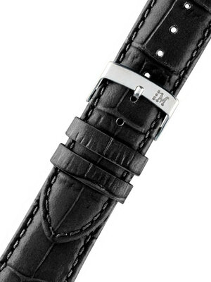 Leather strap Morellato Samba M 2704656.019, black