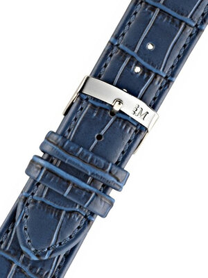 Blue leather strap Morellato Juke 4934A95.062 M