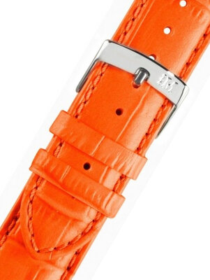 Orange leather strap Morellato Samba 2704656.086 M