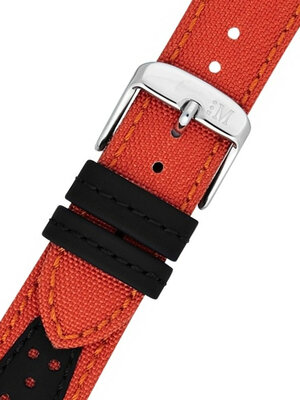 Orange strap Morellato Volley 4747110.086 M (plastic/rubber, eco-leather, textil)