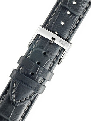 Grey leather strap Morellato Bolle 2269480.191 M