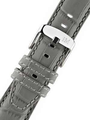 Grey strap Morellato Soccer M 4497B44.092 (eco-leather, plastic/rubber)