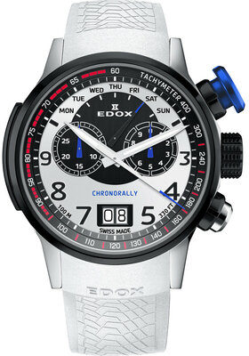 Edox Chronorally Chronograph 38001-tinnbu-bn BMW Limited Edition 2000pcs (+ spare strap)