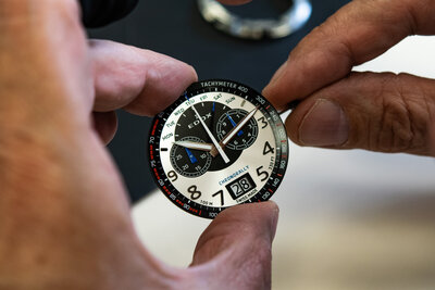 Edox Chronorally Chronograph 38001-tinnbu-bn BMW Limited Edition 2000pcs (+ spare strap)